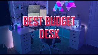 the ULTIMATE budget desk [upl. by Delcina349]