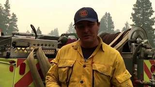 Wildland Firefighting Whats it Like [upl. by Ymma]