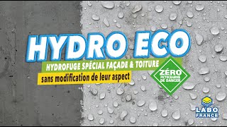 Imperméabilisant hydrofuge extérieur imperméabiliser façade mur toiture sans solvant HYDRO ECO [upl. by Chessa]