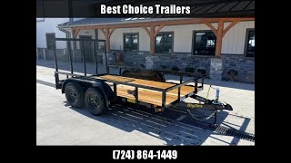 2023 Big Tex Trailers 60ES 65X12 Tube Top Landscape Utility Trailer 7000 GVW [upl. by Lali]