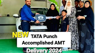 TATA Punch Accomplished AMT Delivery 2024 Tanks To Hyson TATA family [upl. by Roseanna768]