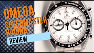 Omega Speedmaster Racing White Dial Review [upl. by Tavie]