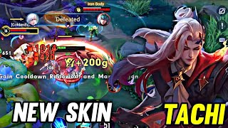 NEW SKIN TACHI CODEX GAMEPLAY  ARENA OF VALOR [upl. by Groves]