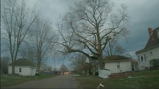 Table Grove Illinois Tornado Damage [upl. by Latin284]