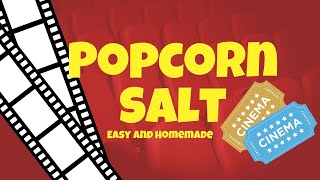 How To Make Popcorn Salt [upl. by Ritz]