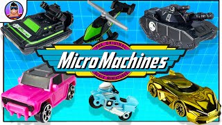 Micro Machines Series 2  NEW Command Centre amp Service Station playsets [upl. by Leahplar]