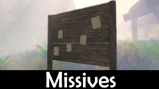 SKYRIM MOD QUICKIE 41  Missives [upl. by Adnamas]