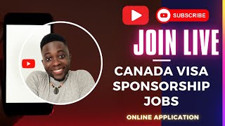 CANADA VISA SPONSORSHIP JOBS 2 [upl. by Nepil]