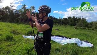 Como se aprende a volar parapente Clase 1 [upl. by Ruhtracm]