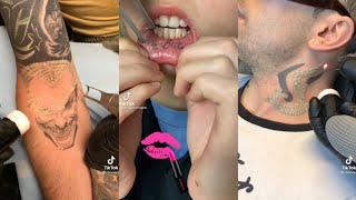 LASER TATTOO REMOVAL TIKTOK COMPILATION [upl. by Oeram]