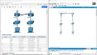 CCNAv7 ENSA Skills Assessment [upl. by Yemaj]