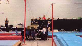 Amelia Pullinger  Vault  East Midlands County Championships 2014 [upl. by Hakkeber]