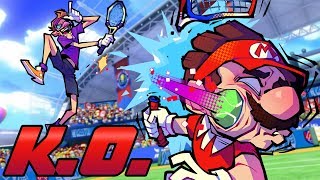 MTA  quotKO EVERYONE IN TOURNAMENTquot Mario Tennis Aces [upl. by Ximenes780]