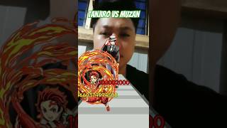 Tanjiro vs Muzan fight IQ tanjiro showdown shorts [upl. by Babbette]