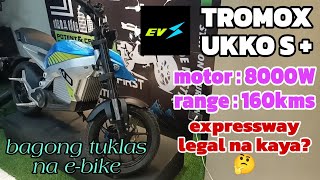 TROMOX UKKO S  E BIKE  MOTOR 8000W RANGE 160KM  EV SUPREME [upl. by Ditzel]