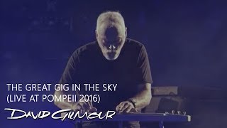 David Gilmour  The Great Gig In the Sky Live At Pompeii [upl. by Alokin794]