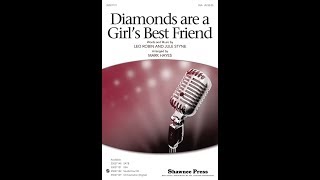 Diamonds Are a Girls Best Friend SSA Choir  Arranged by Mark Hayes [upl. by Nuy395]