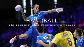 Handball règles et techniques de base EPS [upl. by Ynaffet973]