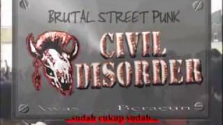 civil disorder indonesia brutal street punk [upl. by Fillian]