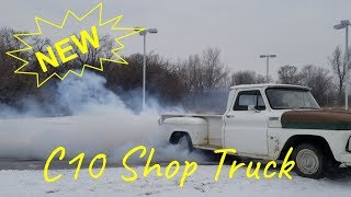 1965 Chevy C10 Shop Truck  Vice Grip Garage EP14 [upl. by Sixela]