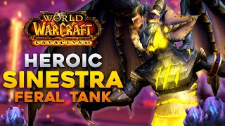 Heroic Sinestra 10 man  Feral Tank Add Tank PoV [upl. by Orin]