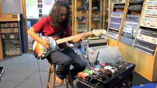 TC Electronic Guitar Effects demo by POP quotThe Sunquot [upl. by Stanford285]