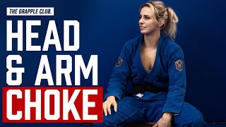 Ffion Davies  JiuJitsu Head amp Arm Choke [upl. by Trebbor]