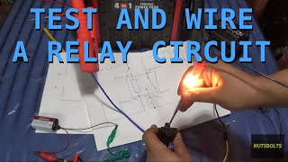 How to Wire and Test a Relay [upl. by Fornof900]