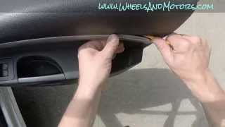 How to remove door trim front on VW Sharan 7N Second generation [upl. by Adihahs579]