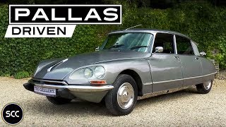 CITROËN DS 20  CITROEN DS20 PALLAS 1973  Test Drive in top gear  Engine sound  SCC TV [upl. by Aramoiz]