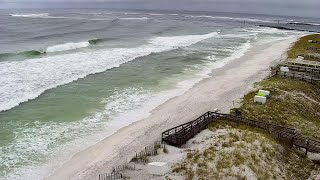 Live Hurricane Beach Webcam Destin Florida [upl. by Steinke]