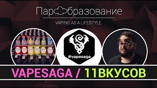 Жидкости для электронных сигарет VAPESAGA [upl. by Richers332]