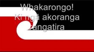 WHAKARONGO Lyrics [upl. by Lanahtan865]