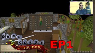 Old School RuneScape EP1 Starting Over [upl. by Terrab]