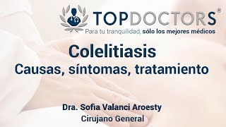 Colelitiasis causas síntomas tratamiento [upl. by Myranda]