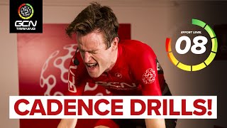 60 Minute Cycling Training Session  Cadence Drills For Strength amp Speed [upl. by Airan]