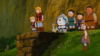 Doraemon the Movie Nobita and the Kingdom of Robot Singham Hindi Song with subtitle Ill Be There [upl. by Eerhs]