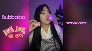 ASMR comiendo chicle BUBBALOO 🍬 [upl. by Aibun]