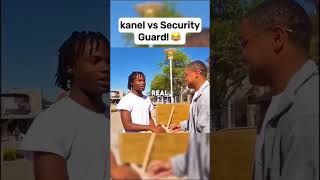 Kanel VS Security Guard🤣 funny shorts [upl. by Dnivra]