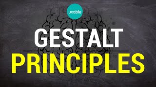 Gestalt Principles  UX  Vital Principles Covered [upl. by Gena]