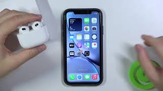 How to Connect AirPods 3 to iPhone Link AirPods 3rd Gen with iPhone  Connection step by step [upl. by Teerell]