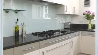 Coloured Glass Splashbacks for Kitchens  a Glass Splashbacks UK Collection [upl. by Ravahs]