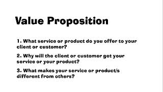 Value Proposition  simple explanation tagalog [upl. by Atniuq]