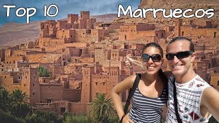 🔴 Los 25 LUGARES más Bonitos que ver en MARRUECOS Marrakech Essaouira Tánger Chaoen Merzouga [upl. by Fae]