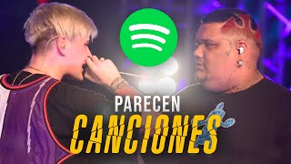 Minutos que parecen CANCIONES  Batallas De Gallos Freestyle Rap [upl. by Holcman584]