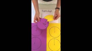 Year 3 Geometric Reasoning  Introducing angles as measures of turn and the right angle [upl. by Anoyet]