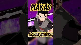 HOW TO PLAY AS GOHAN BLACK IN DRAGON BALL SPARKING ZERO [upl. by Aillil]