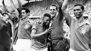 Brasil 5 Suecia 2  FINAL Mundial 1958 [upl. by Naeruat497]