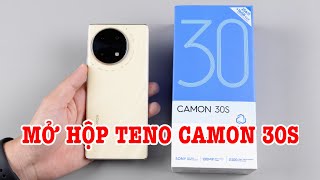 Mở hộp Tecno Camon 30S Chip Helio G100 thiết kế đẹp tầm giá rẻ [upl. by Alegnave773]