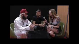 Solefald Interview at Hellfest 2016 TotalRock [upl. by Ullman965]